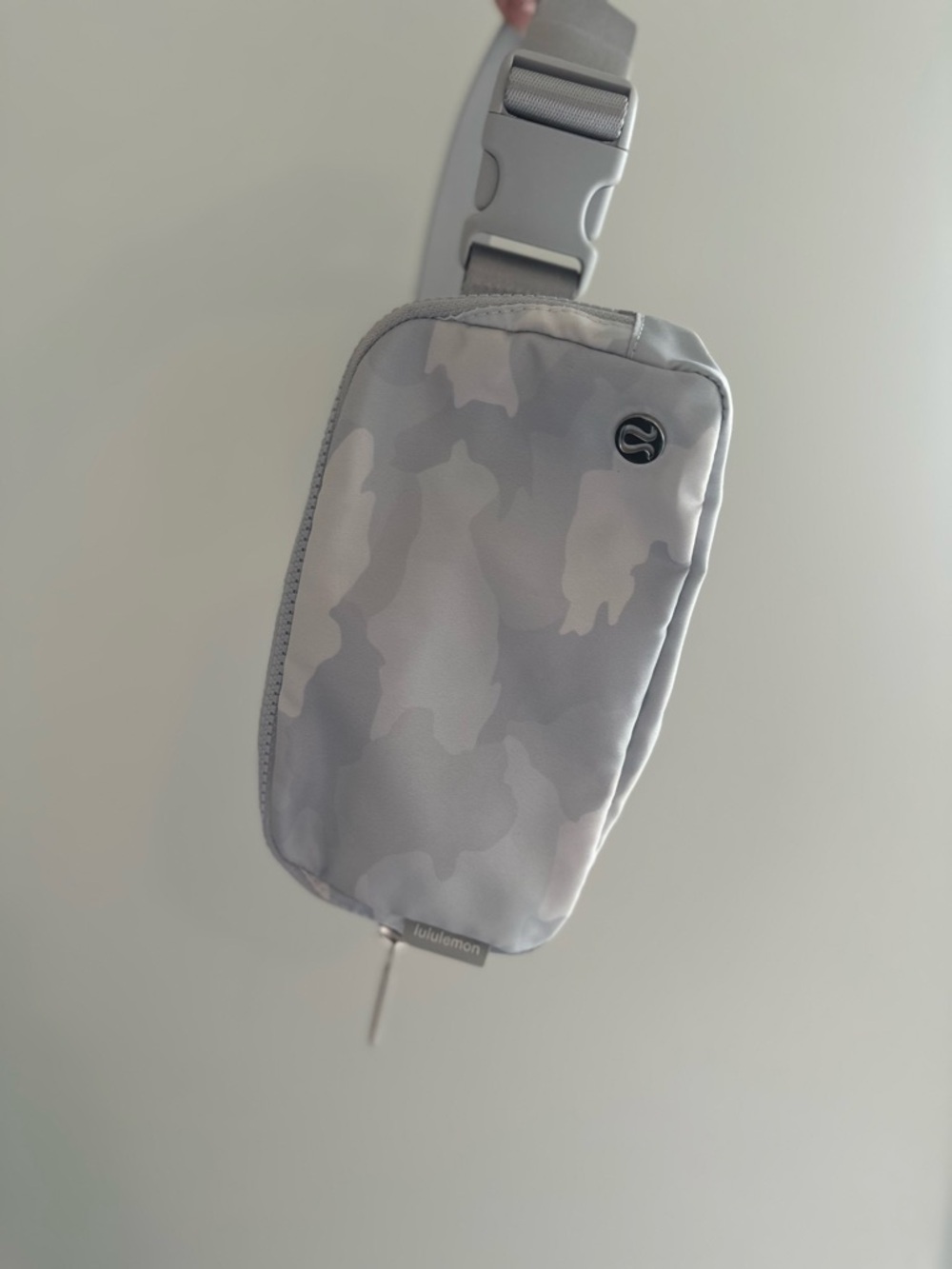 lululemon athletica belt bag | gray camo